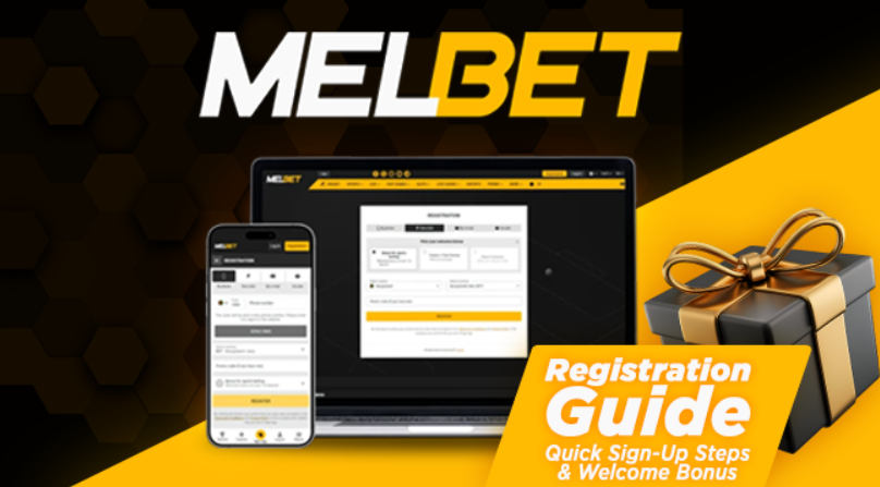 Melbet registration process