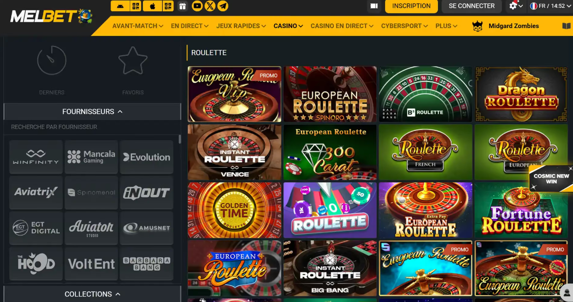 Melbet betting platform