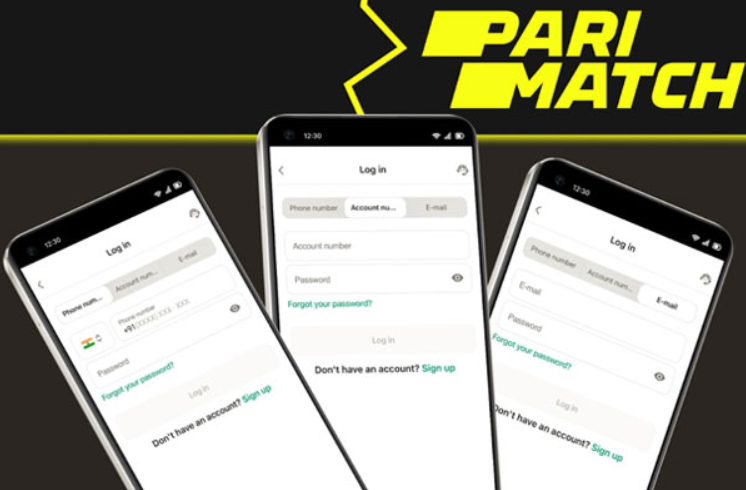 PariMatch registration process mobile