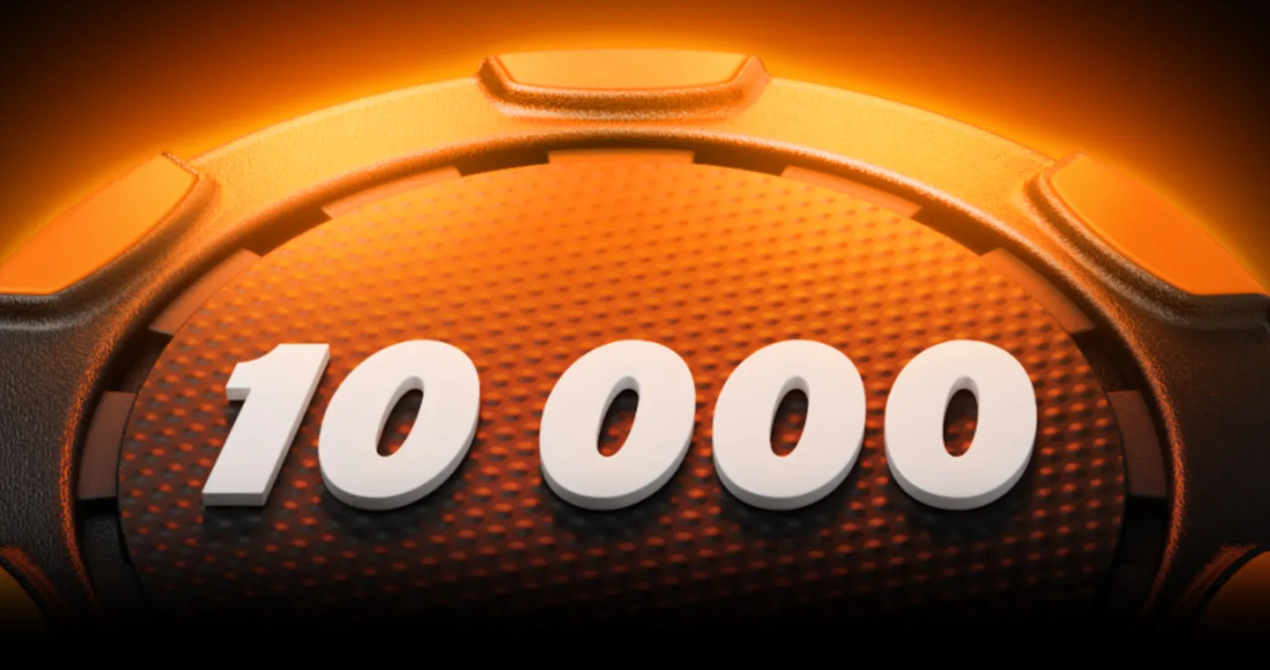 Welcome bonus 10000