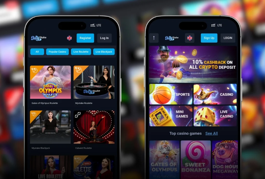 Mobile casino website