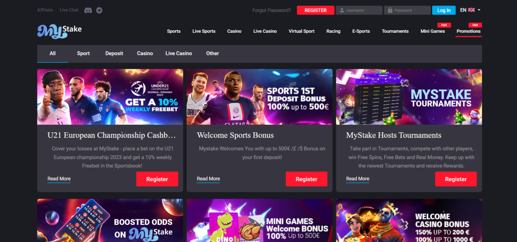 Casino welcome bonus