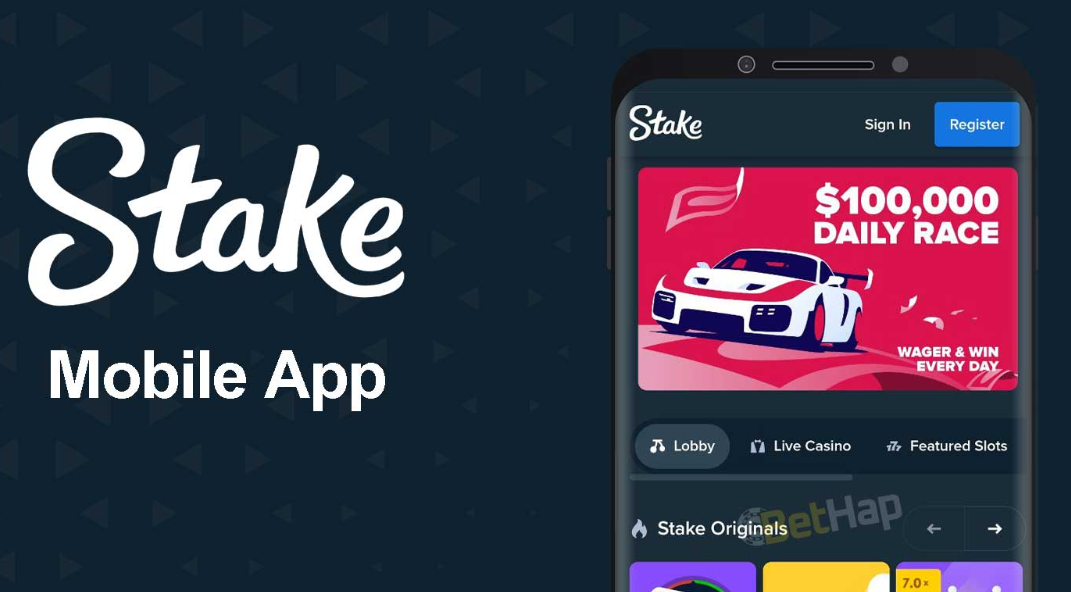 Stake mobile app