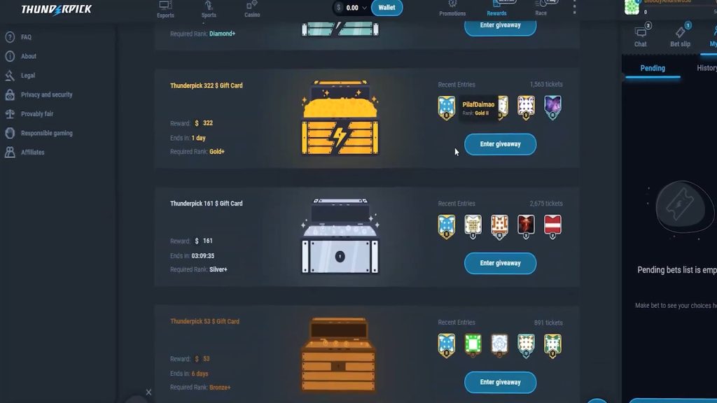 Thunderpick welcome bonus