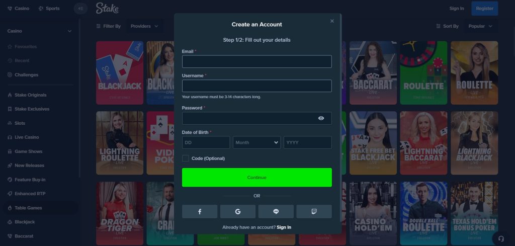 Casino KYC identity verification